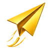 Icon: paper plane representing the delivery stage